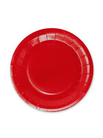 9IN PAPER PLATE 20CT RED