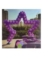 KIT - 9 FT WIDE X 10 FT TALL STAR BALLOON ARCH (BALLOONS NOT INCLUDED