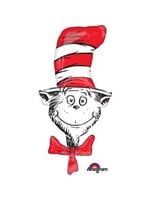 A2Z Balloons 42" The Cat In The Hat FOIL BALLOON