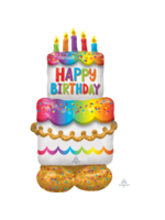 53 INCH Airloonz Birthday Cake