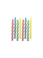 Birthday Candle Spiral Assortment 24 pcs