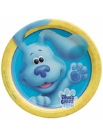 Blues Clues 9Inch Round Plates 8Ct