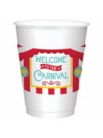 Carnival Printed Plastic Cup 16oz 25Pcs