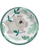 Koala 7" Round Plates