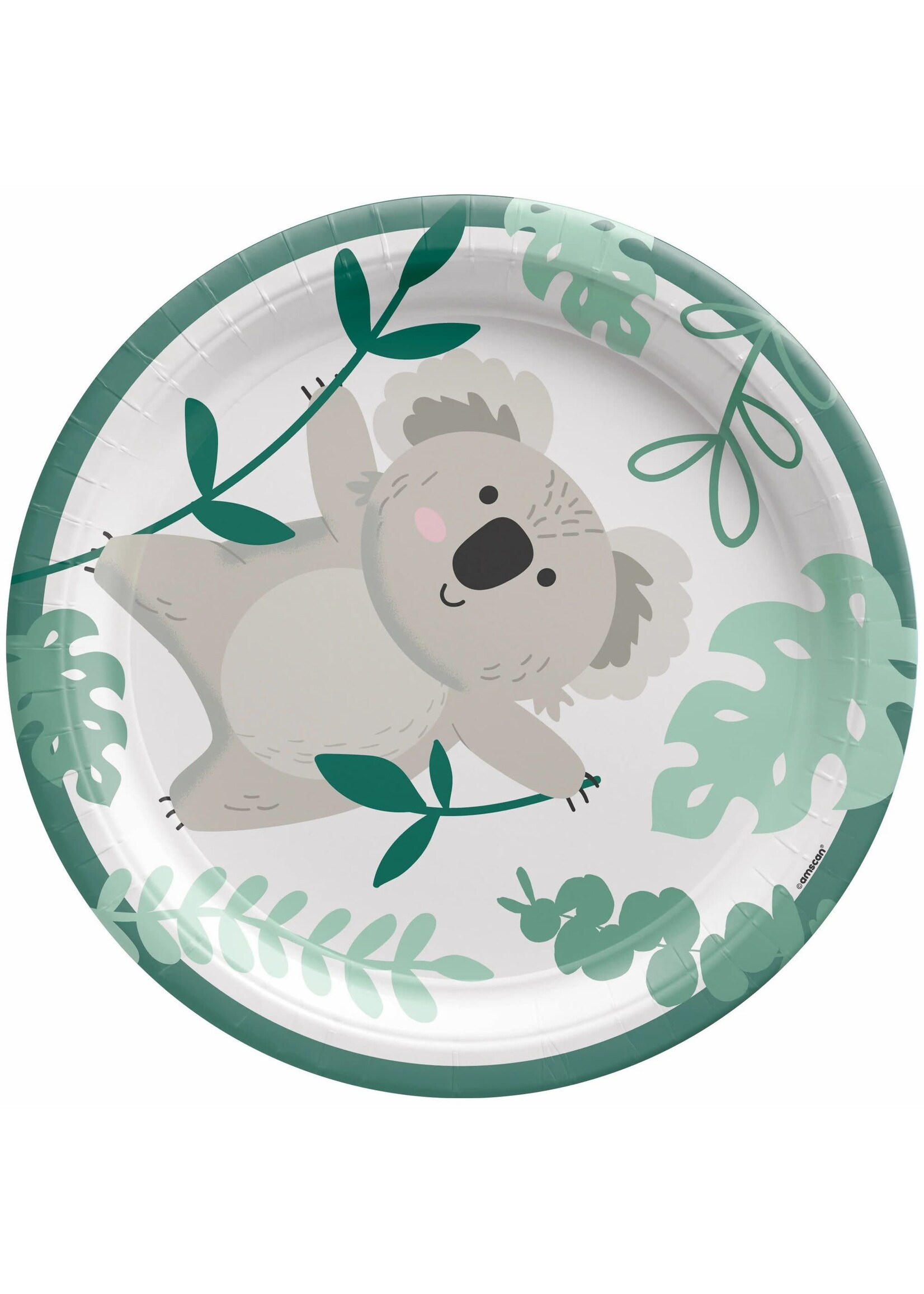 Koala 7" Round Plates