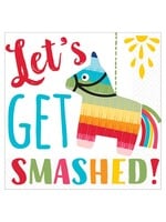 Let's Get Smashed Beverage Napkins 16Ct