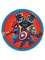 Marvel Super Hero Adventures Round Plates, 7"