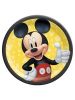 Mickey Mouse Forever 9Inch 8Ct Round Plates