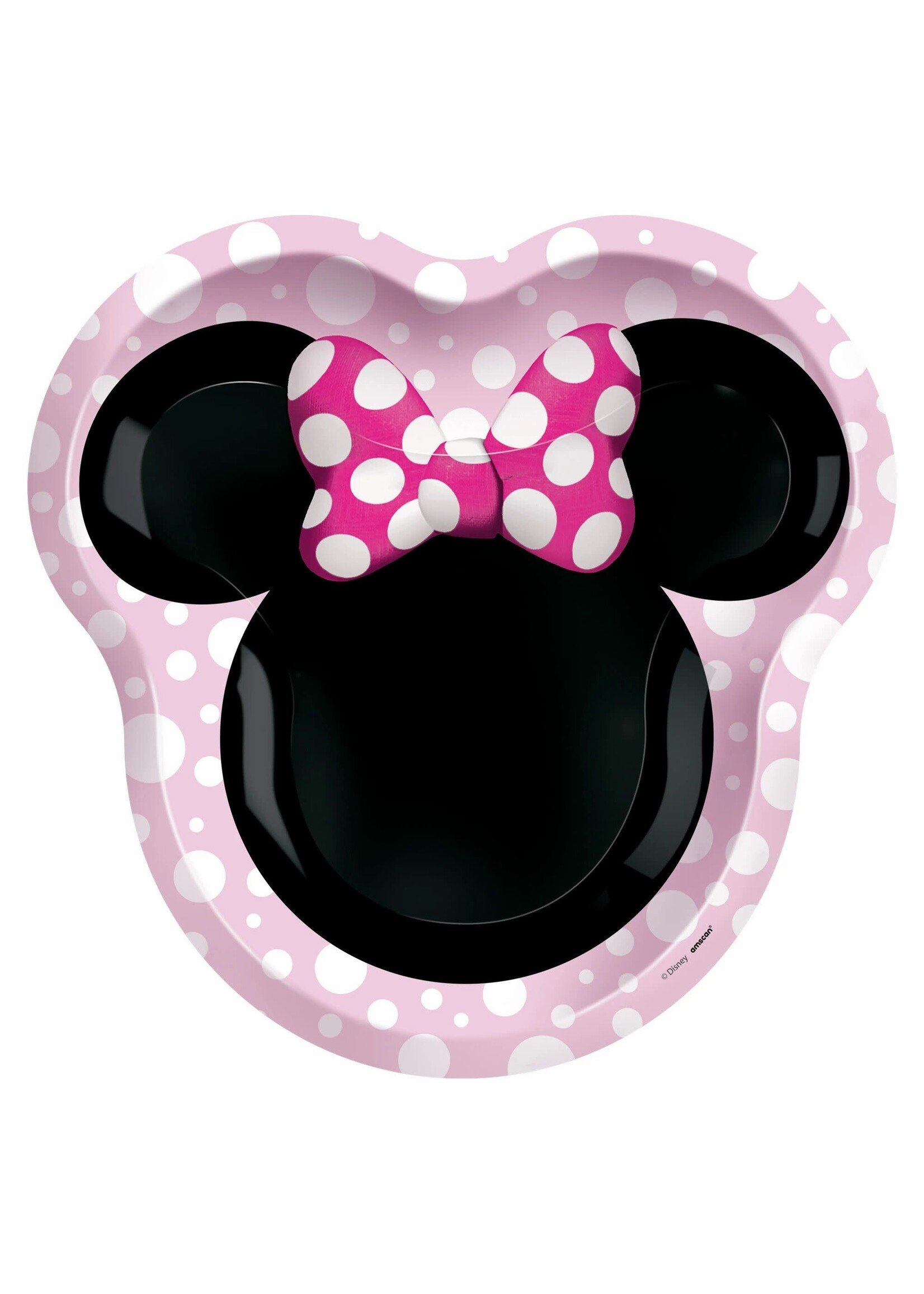 Minnie Mouse Forever 9" Shaped Plates