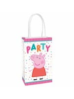 Peppa Pig Confetti Party Printed Paper Kraft Bag