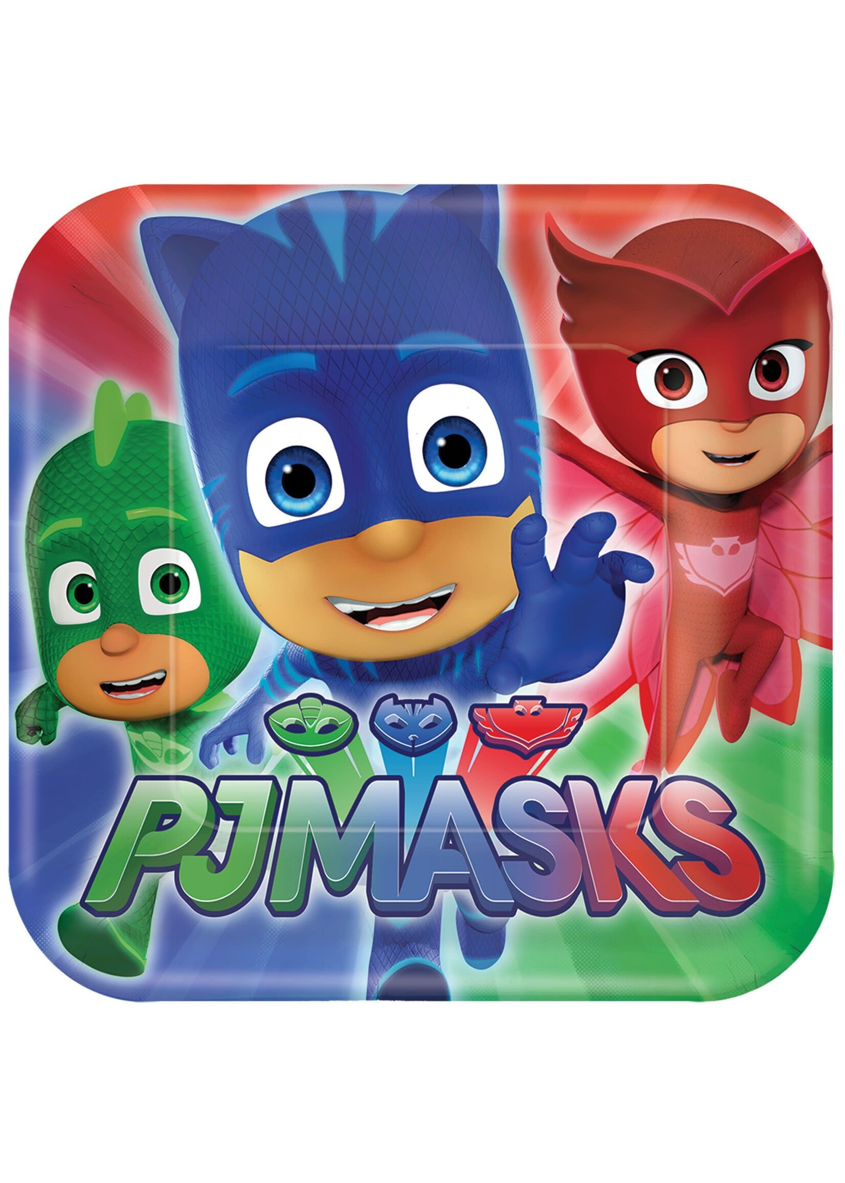 PJ Masks Square Plates, 7