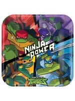 Rise of the TMNT™ Square Plates, 9"