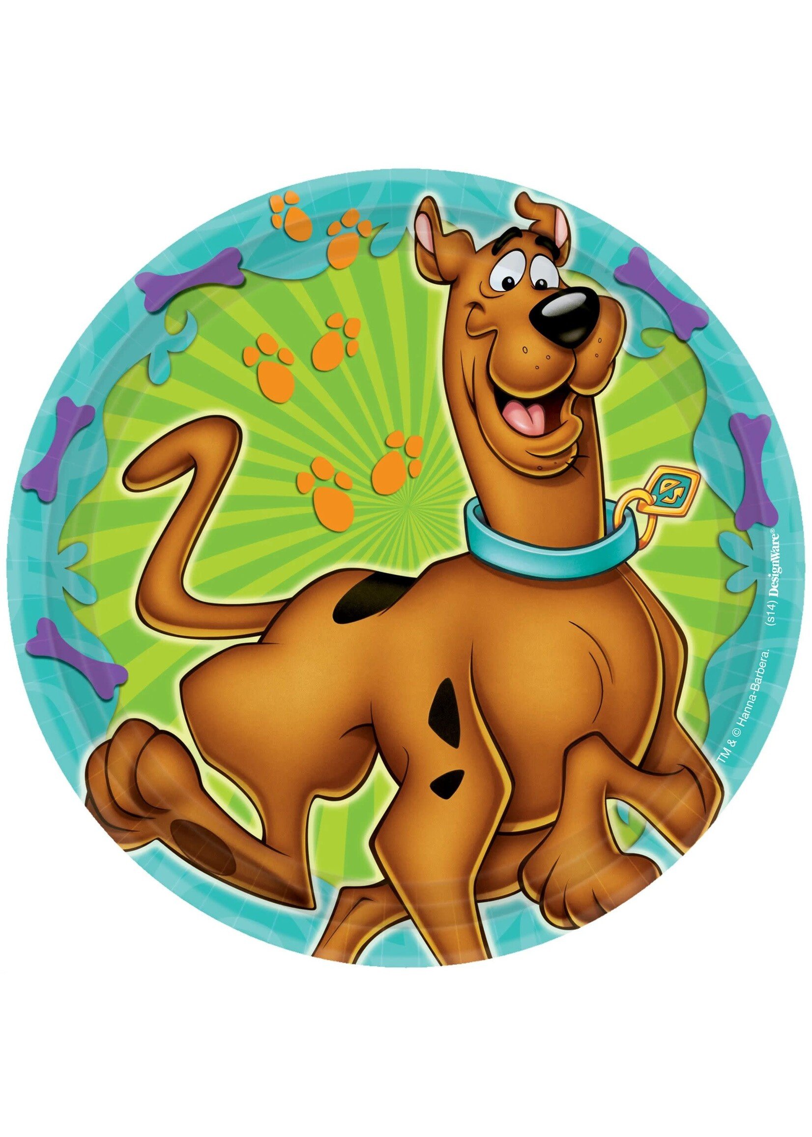 Scooby-Doo 7" Round Plates