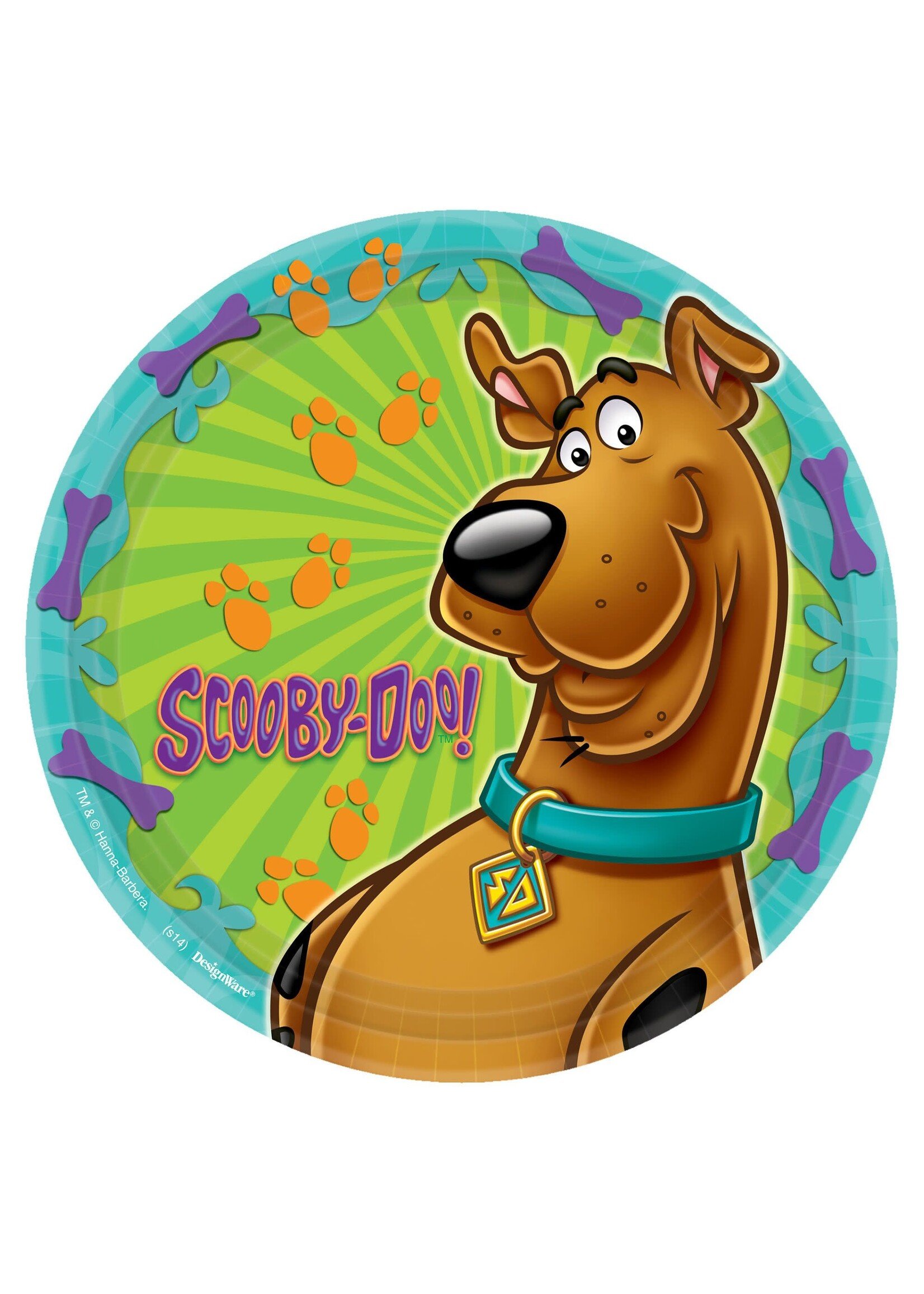 Scooby-Doo 9" Round Plates