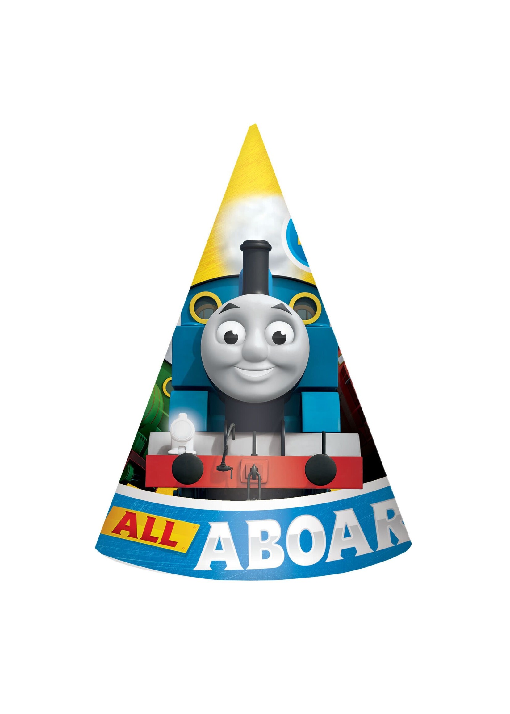 Thomas All Aboard Paper Cone Hats