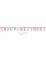 Unicorn Party Jumbo Add-An-Age Letter Banner