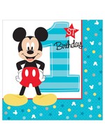 ©Disney Mickey's Fun To Be One Beverage Napkins 16Ct