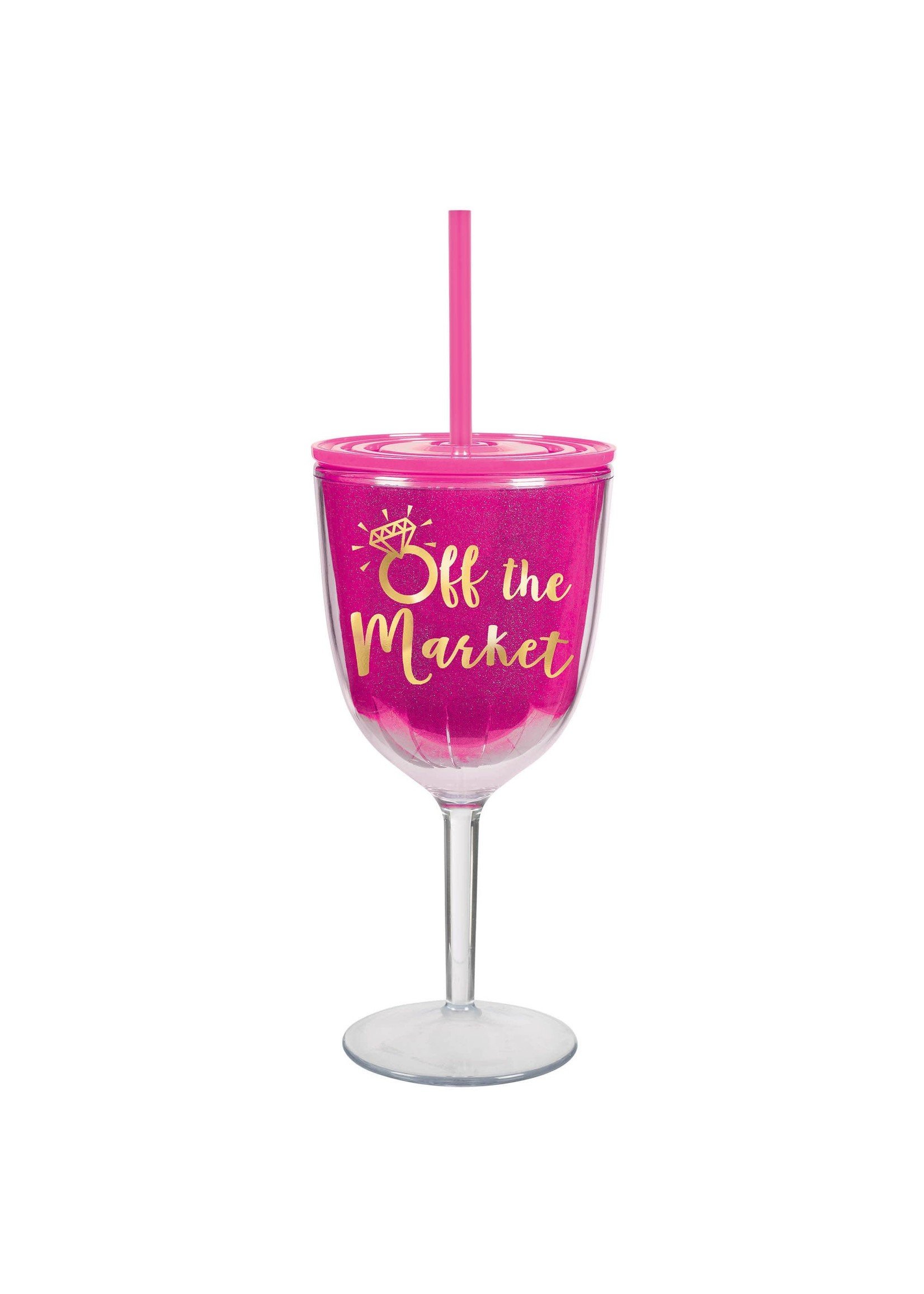 "Off the Market" Wine Sippy Cup