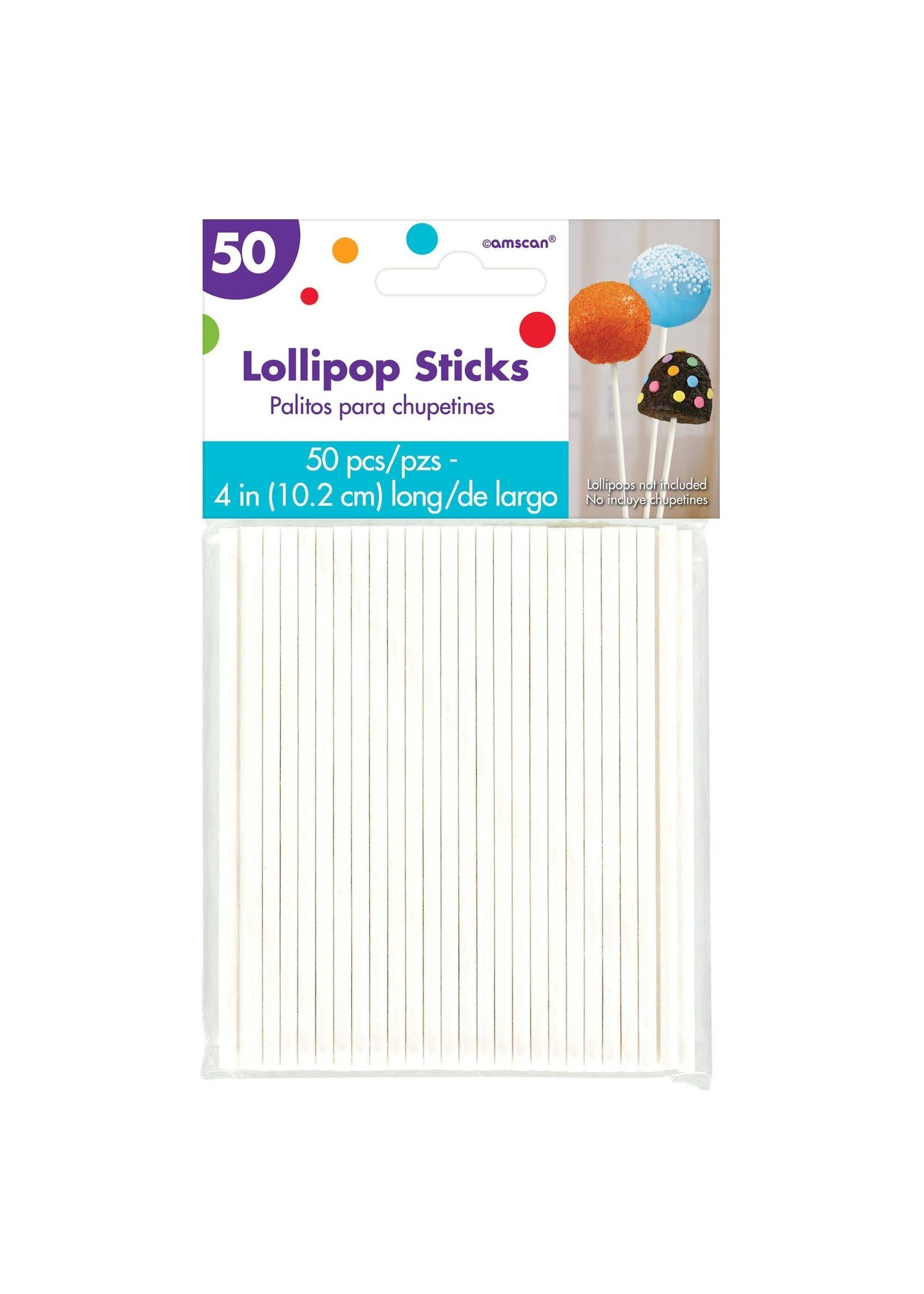 4" Lollipop Sticks