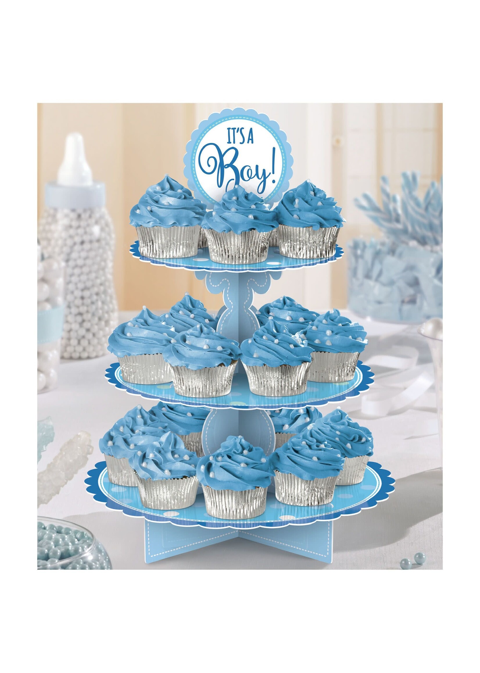 Baby Shower Treat Stand - Boy