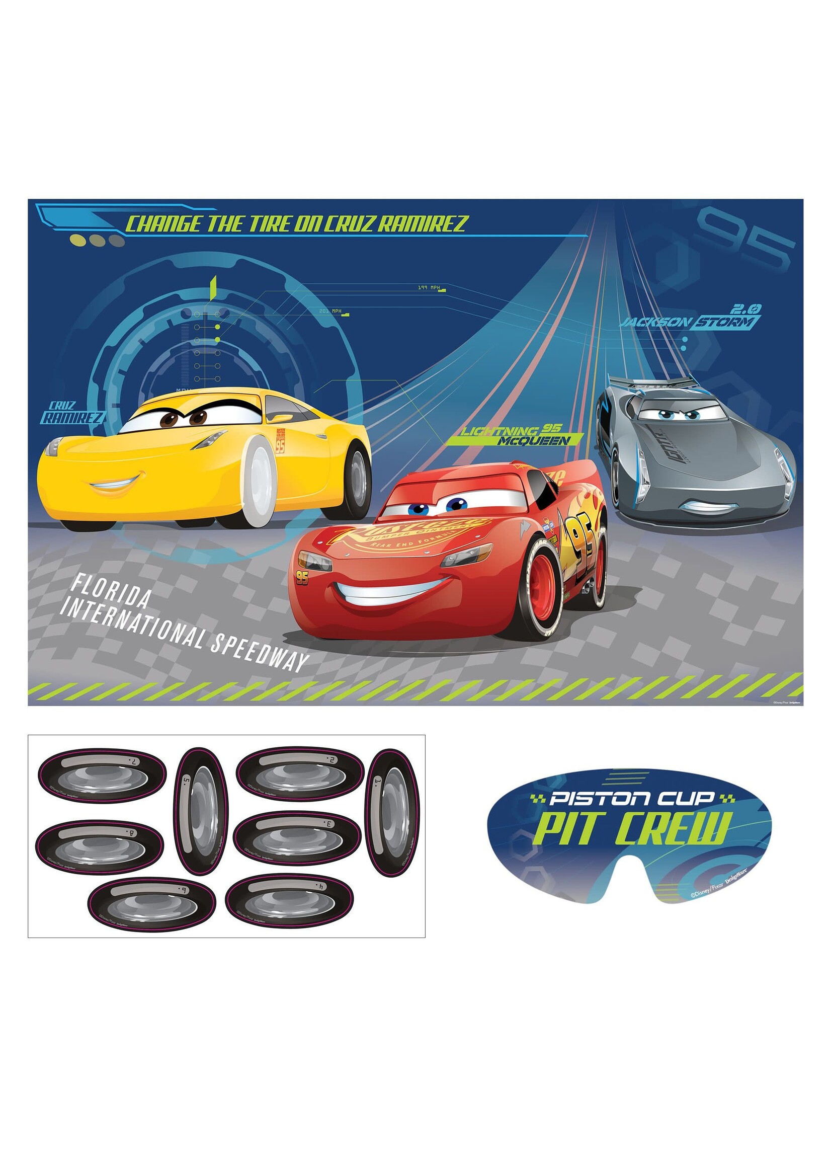 DISNEY CARS 3 Party Game