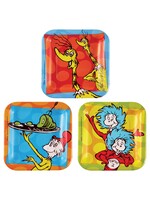 Dr. Seuss Square Plates, 7"