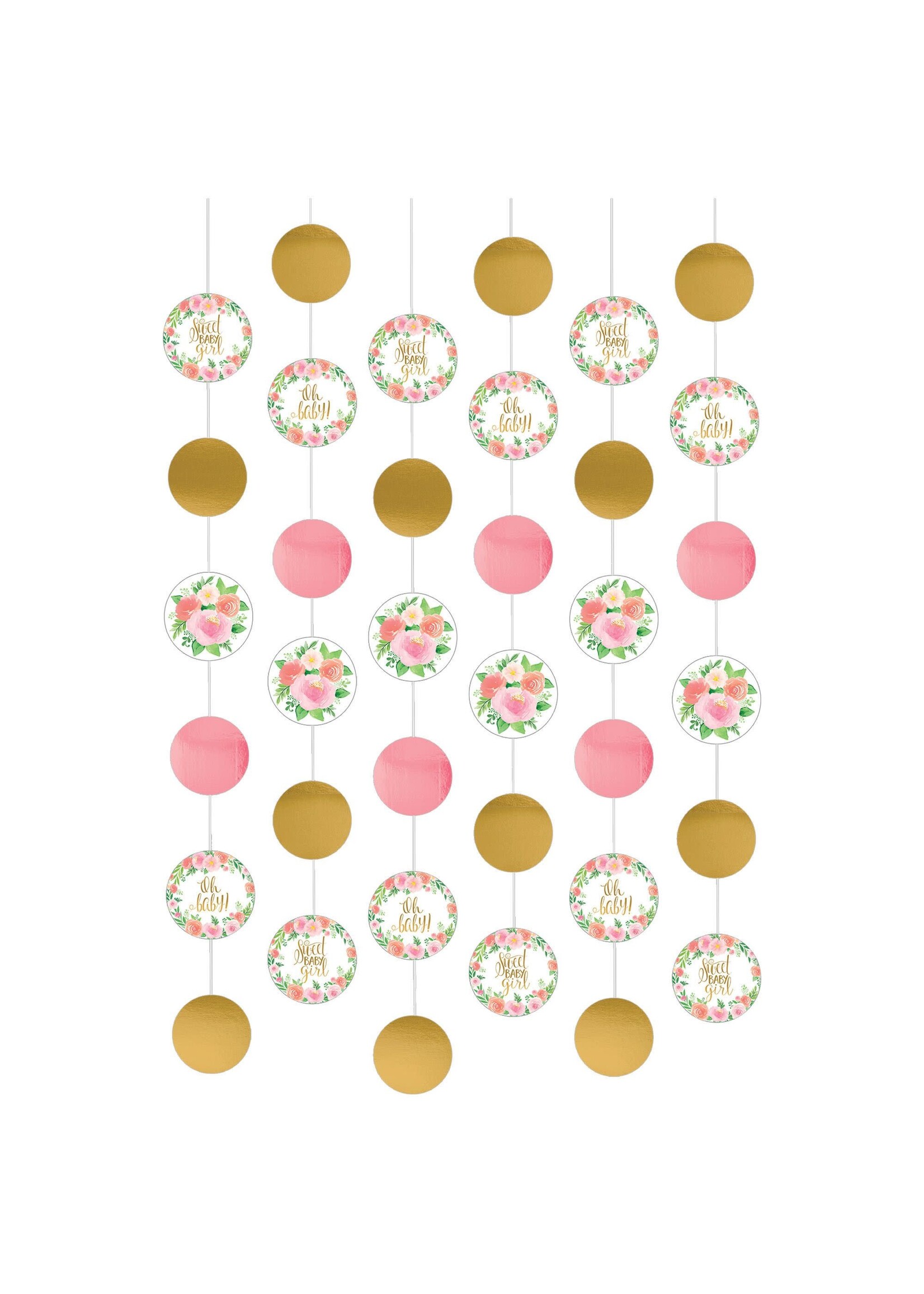 Floral Baby String Decoration