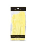 Light Yellow Assorted Plastic Cutlery