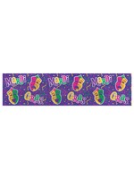 Mardi Gras Metallic Banner