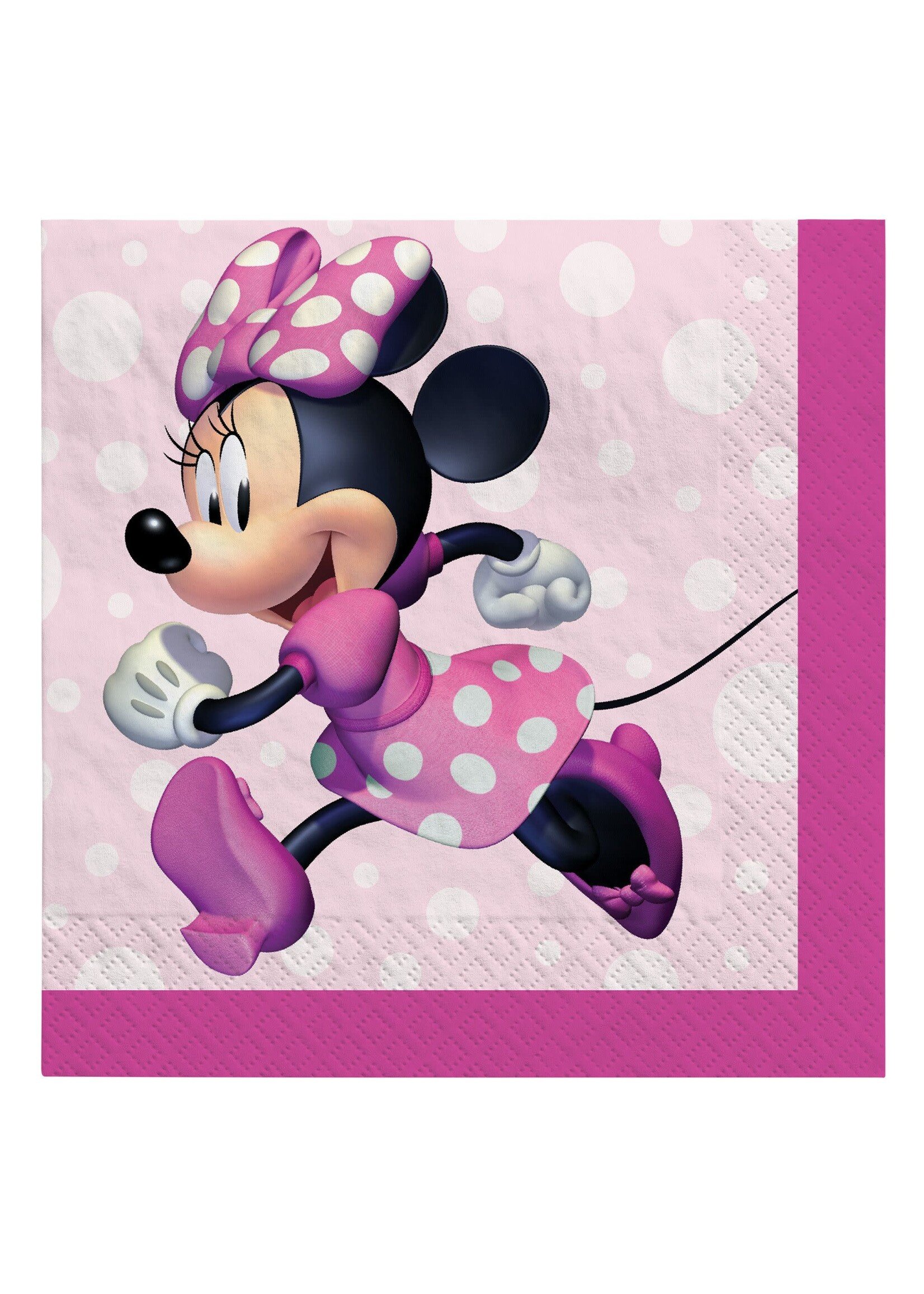 Minnie Mouse Forever Beverage Napkins 16Ct