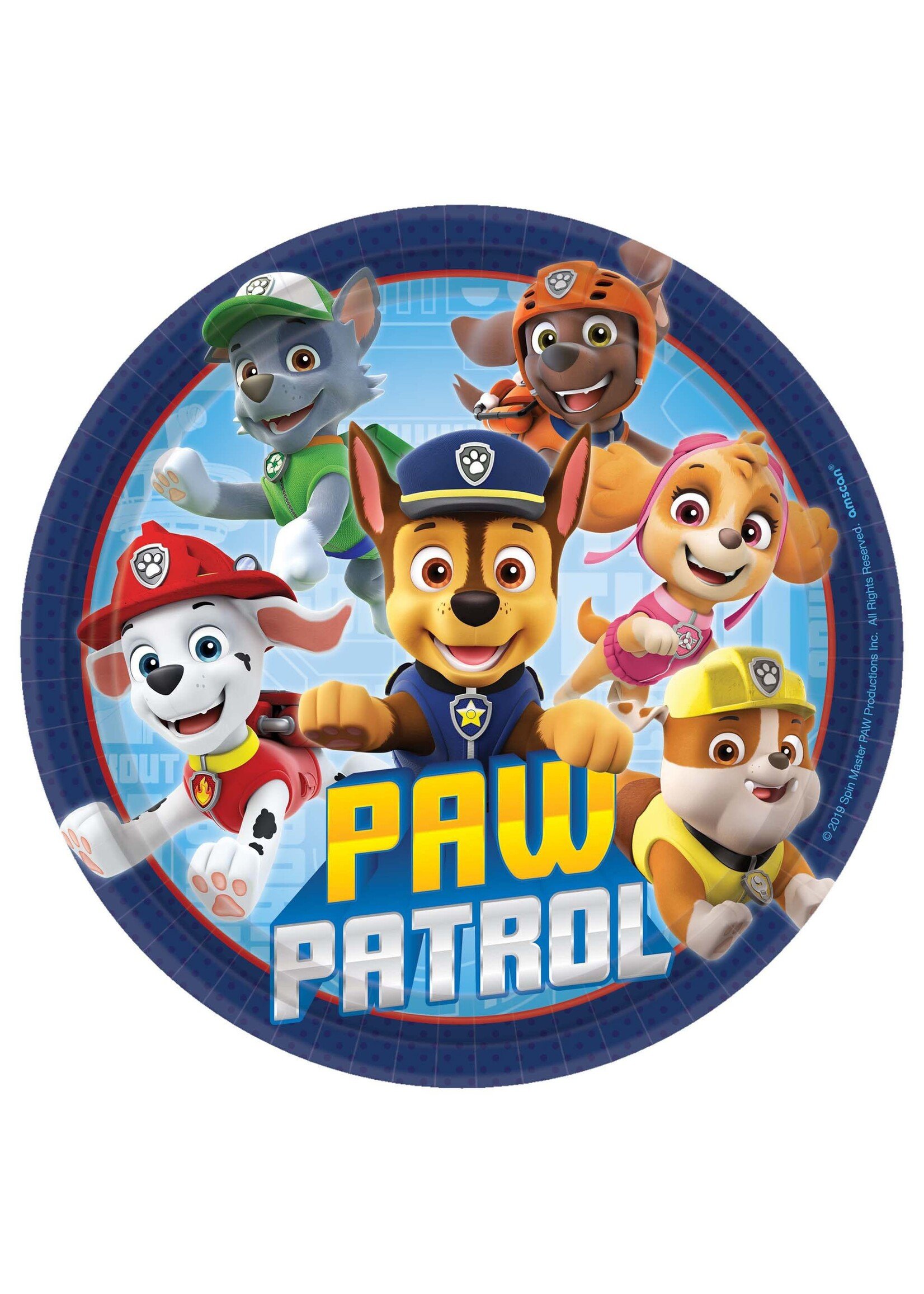 Paw Patrol™ Adventures Round Plates, 7"