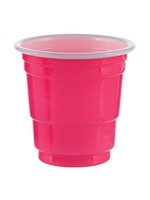 Shot Glasses - Bright Pink 30ct