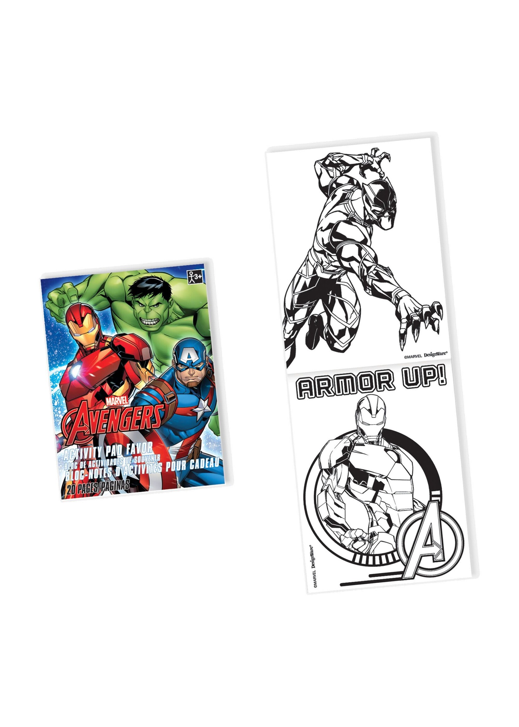 The Avengers™ Activity Pad Favor (8ct)