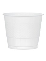 White Plastic Cups, 9 oz.