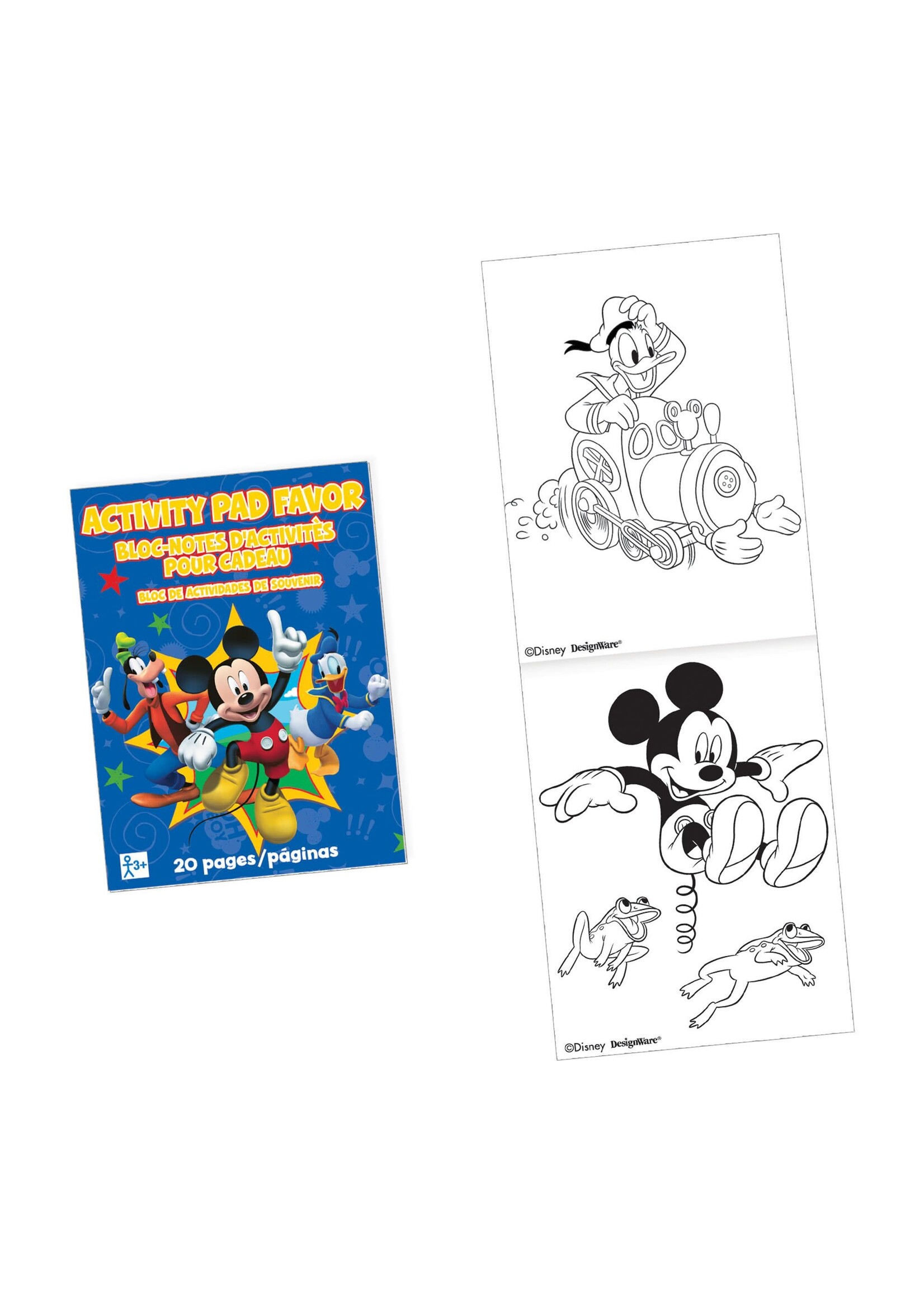 Disney Mickey Mouse Activity Pad Favor (8ct)