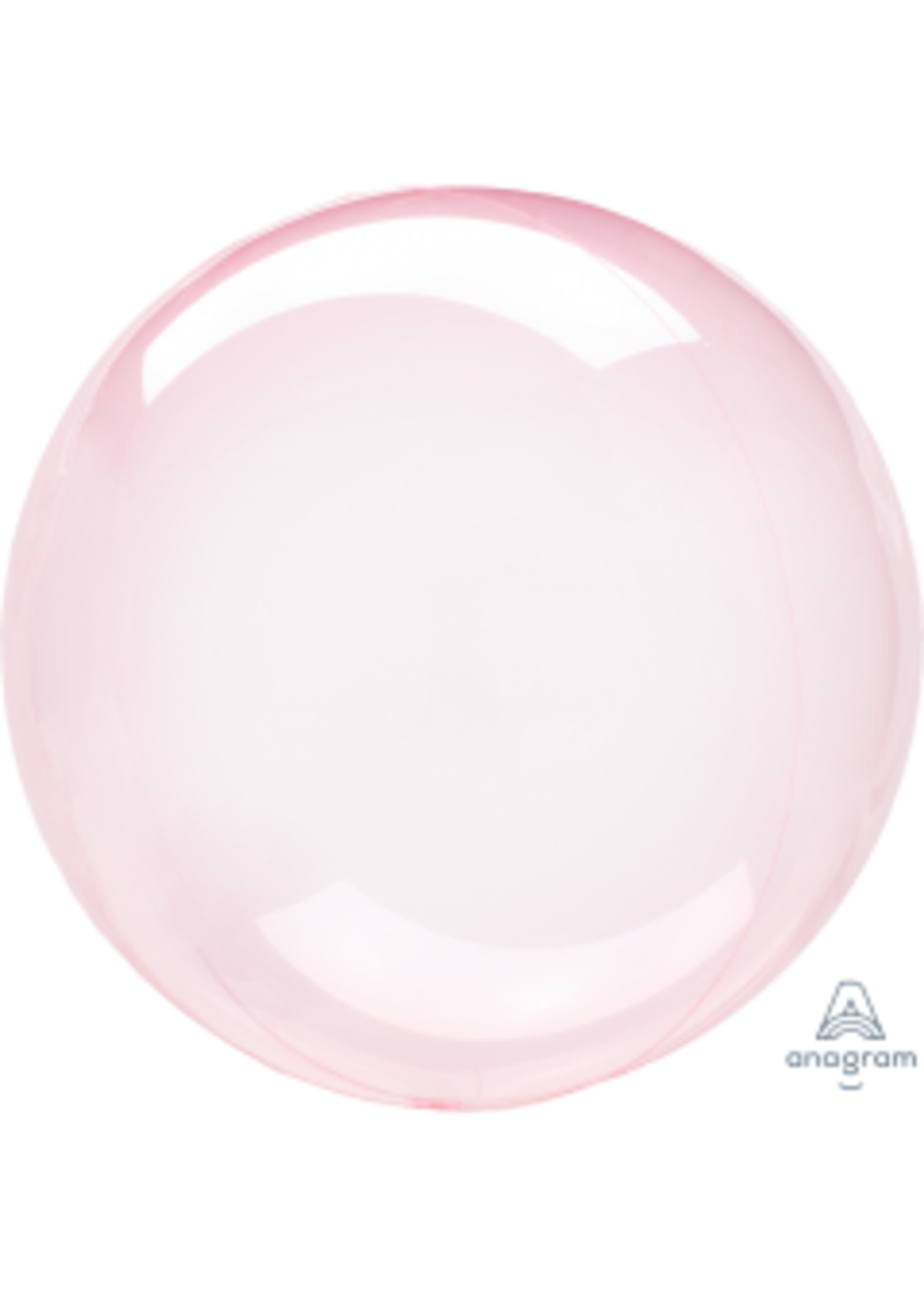 A2Z Balloons 10" Crystal Clearz Petite - Dk. Pink