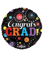 9" Congrats Grad Circles of Color