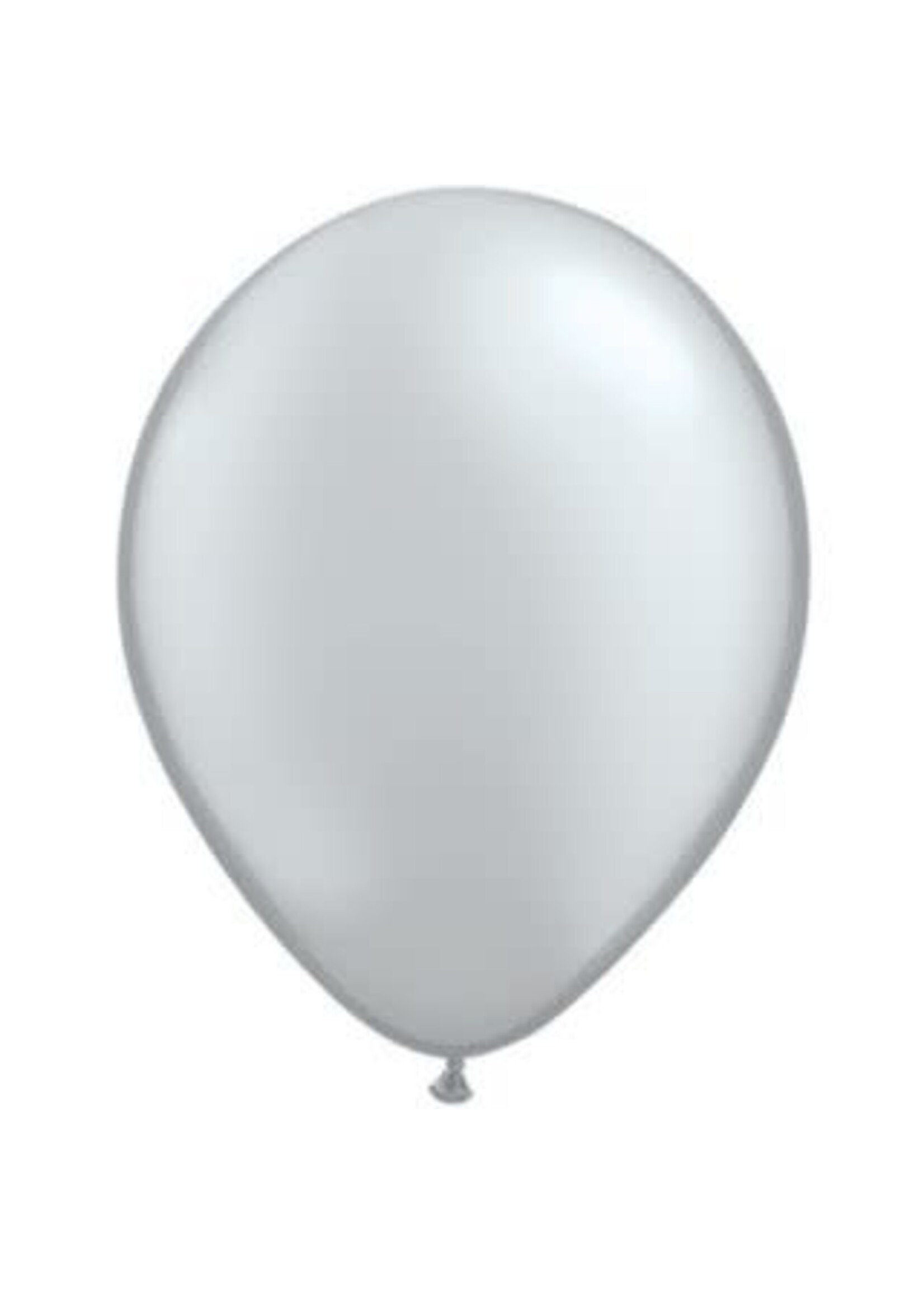 Qualatex 5" Silver 100ct