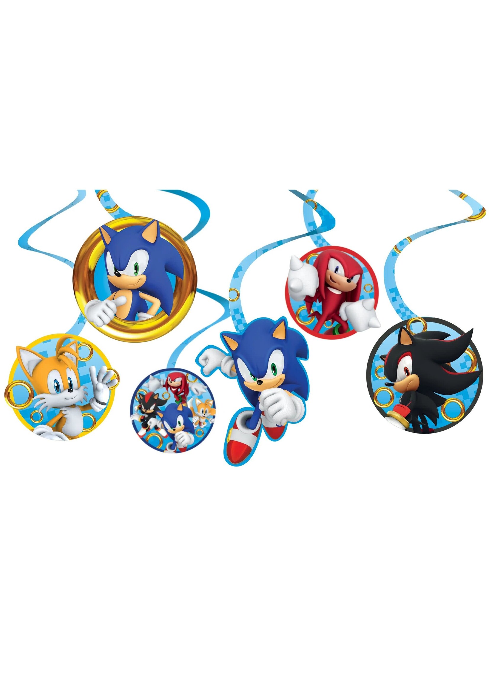 Sonic Spiral Decorations