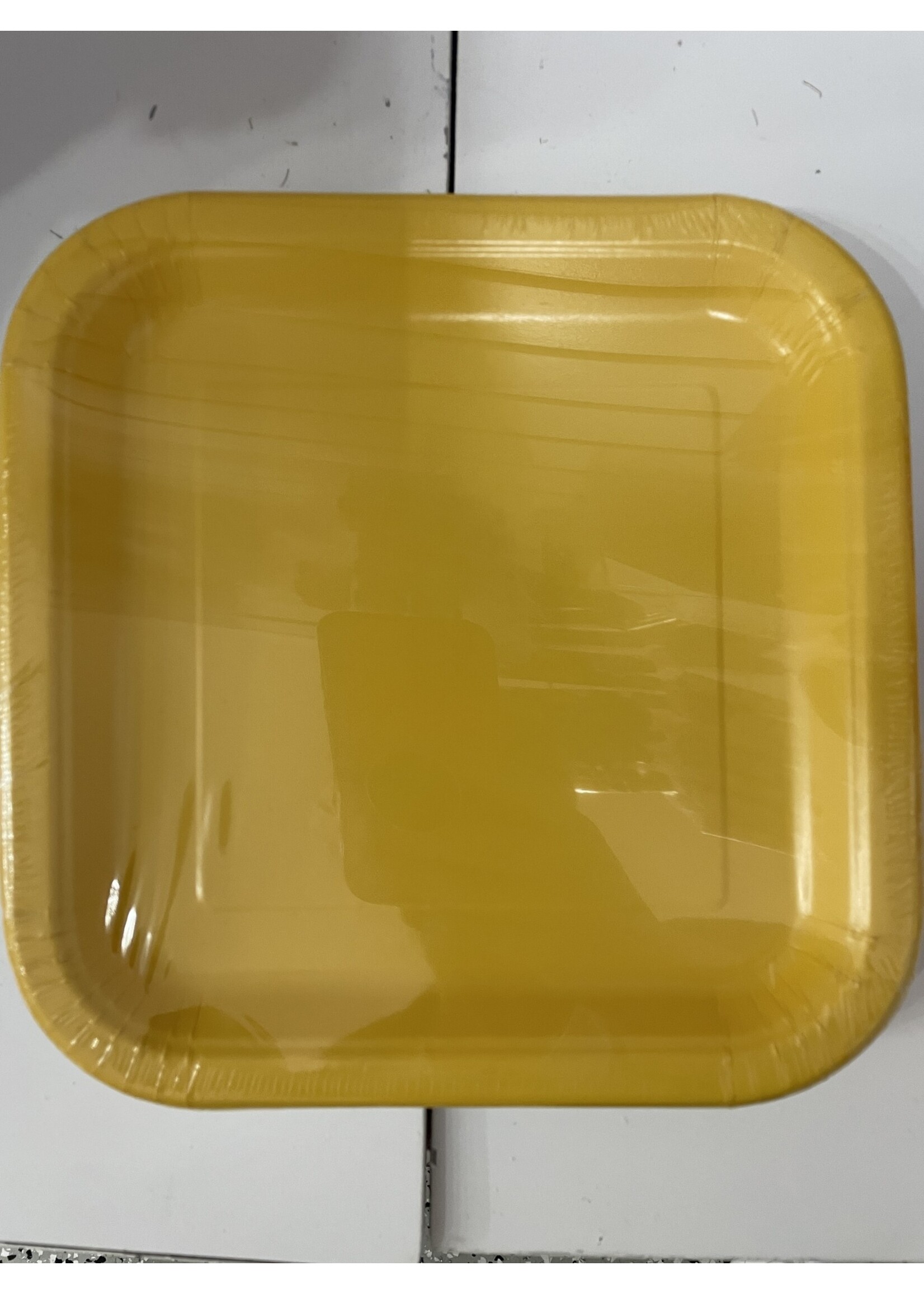 14 SNFLWR YELLOW 9" SQUARE PLT