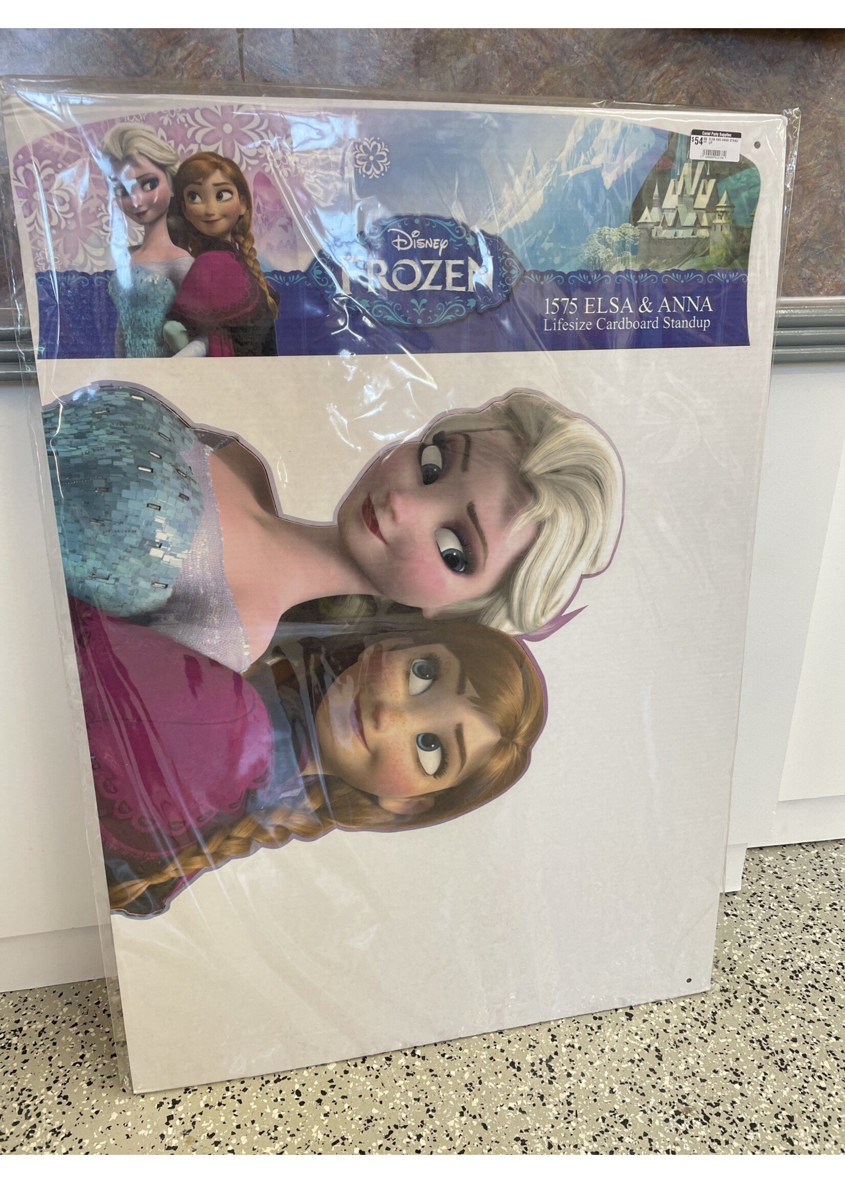 ELSA AND ANNA STAND UP