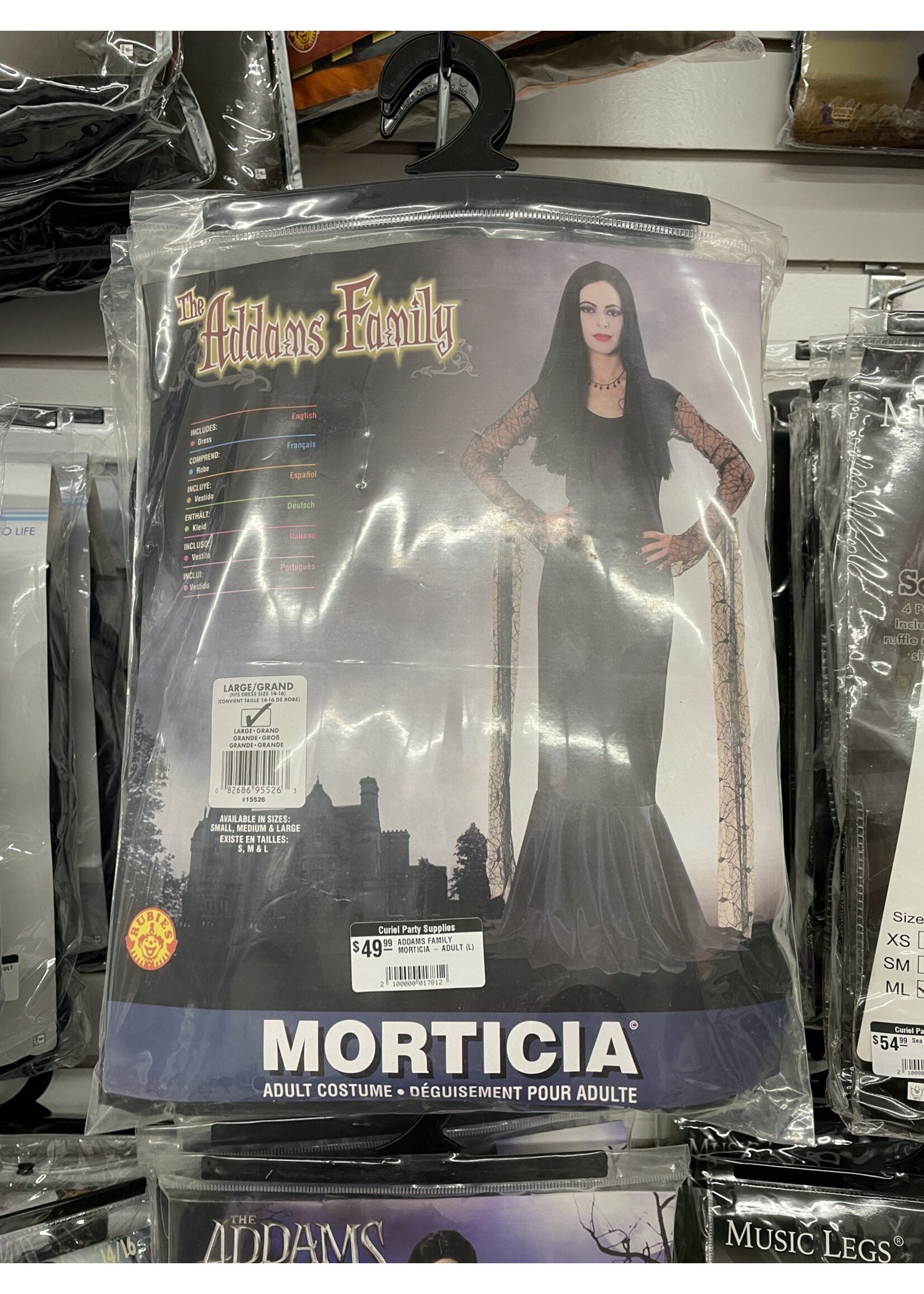 ADDAMS FAMILY MORTICIA - ADULT (M)