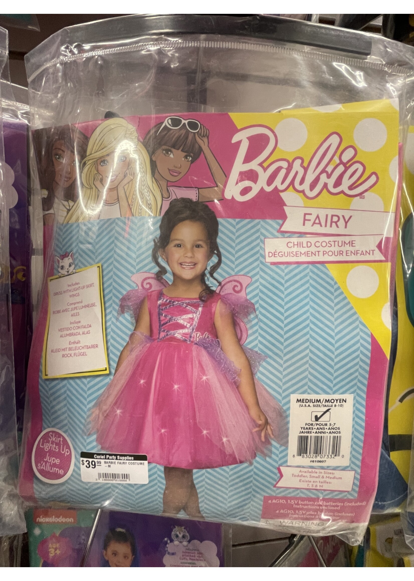 BARBIE FAIRY COSTUME -M