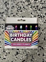 Birthday candles - Colored Flames