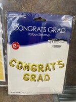 Congrats Grad Balloon Streamer