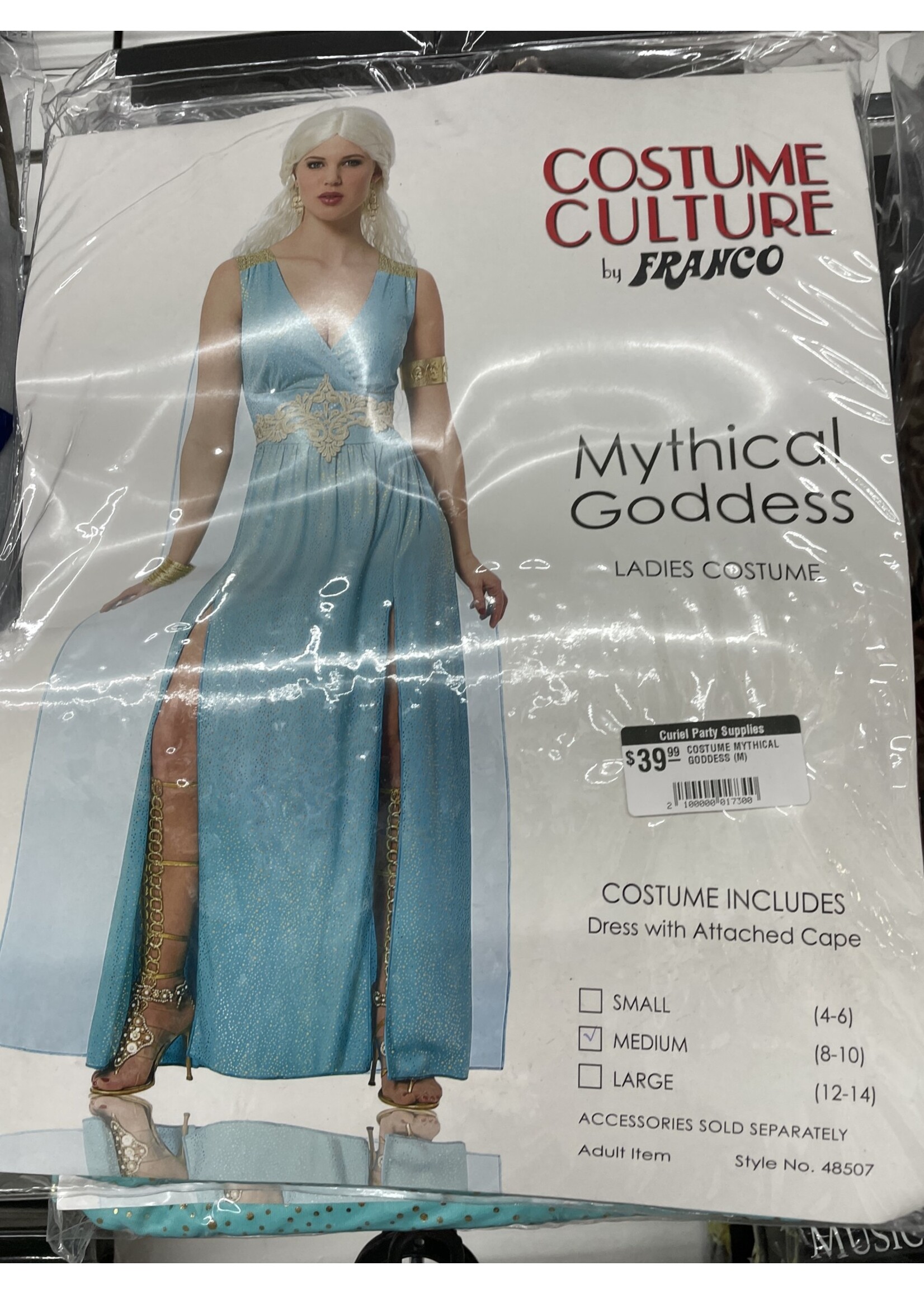 COSTUME MYTHICAL GODDESS (M)