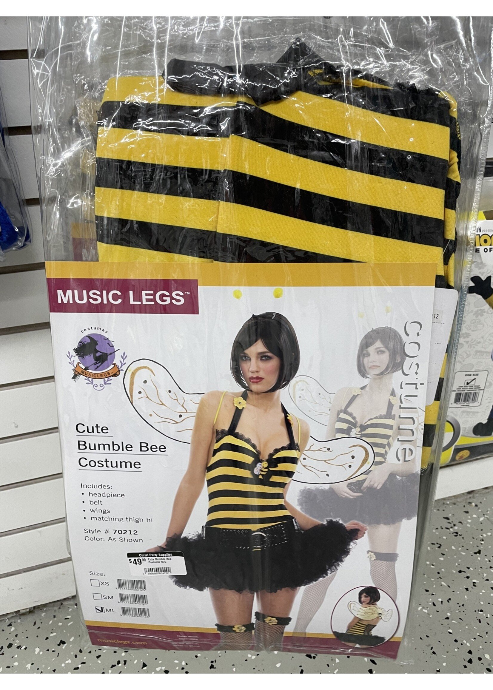 Cute Bumble Bee Costume M/L