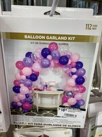 Pink & Purple Balloon Garland Kit