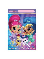 Shimmer and Shine™ Folded Loot Bags 8Pcs