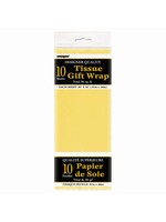 YELLOW TISSUE SHEETS 10ct